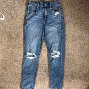 American Eagle Outfitters Blue Straight Leg Jeans